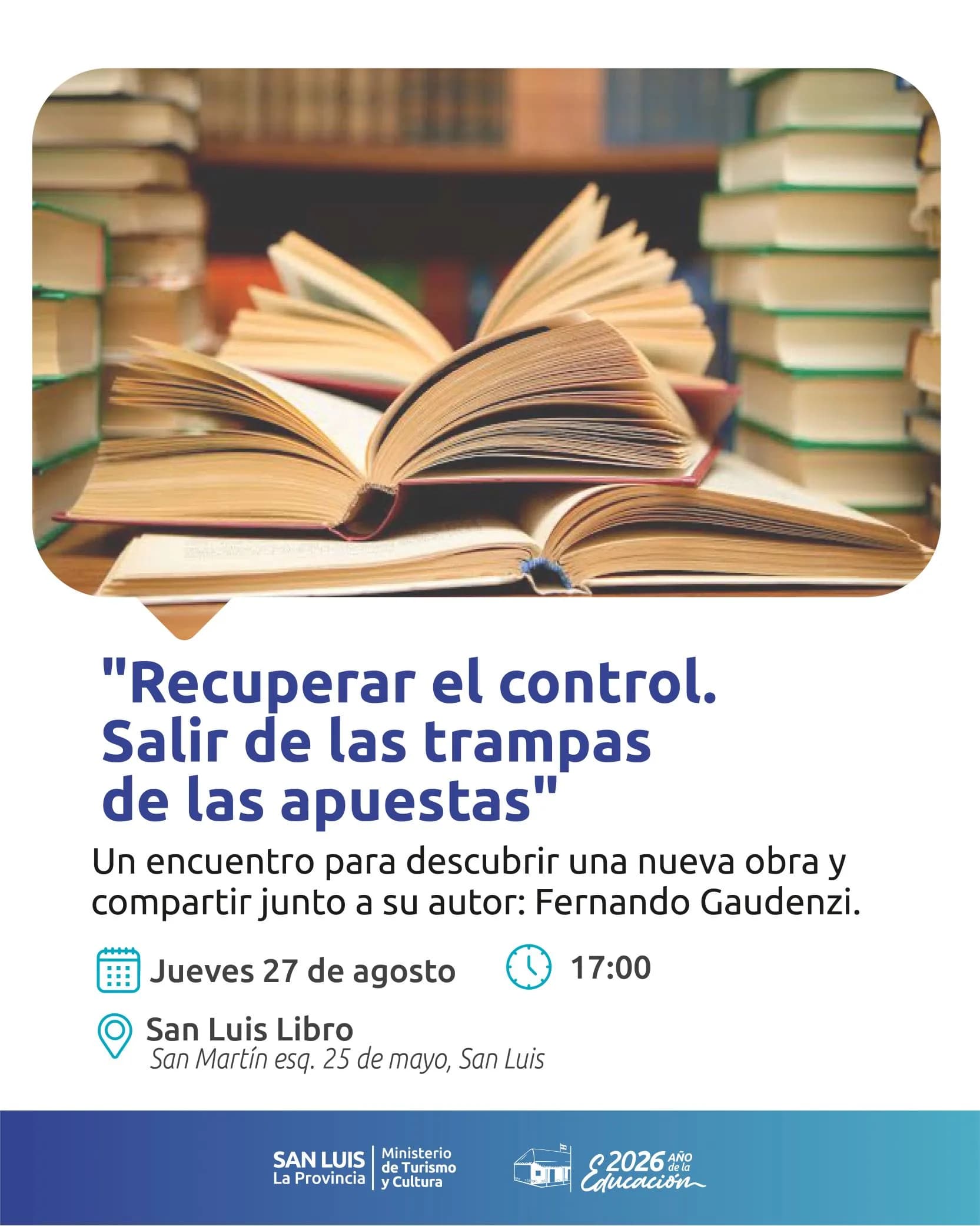 Presentan ‘Recuperar el Control, guía integral para superar la ludopatía’
