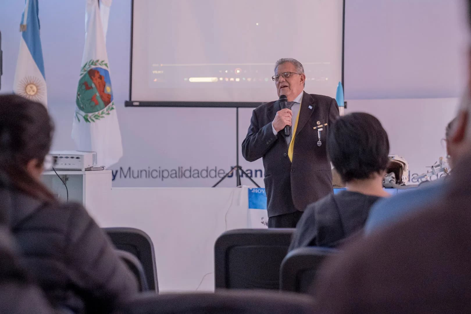 Veteranos de Malvinas brindaron una charla a estudiantes de las EPDA