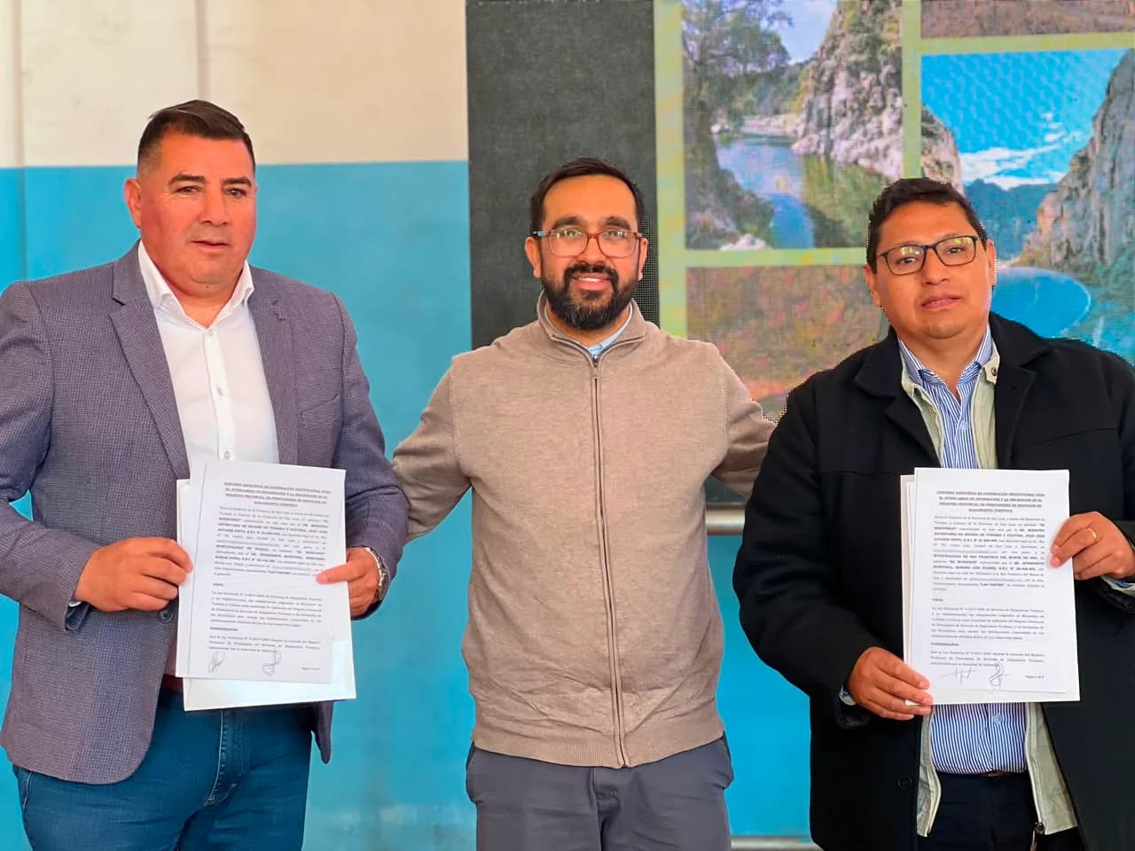 San Luis fortalece la articulación turística con San Francisco y Nogolí