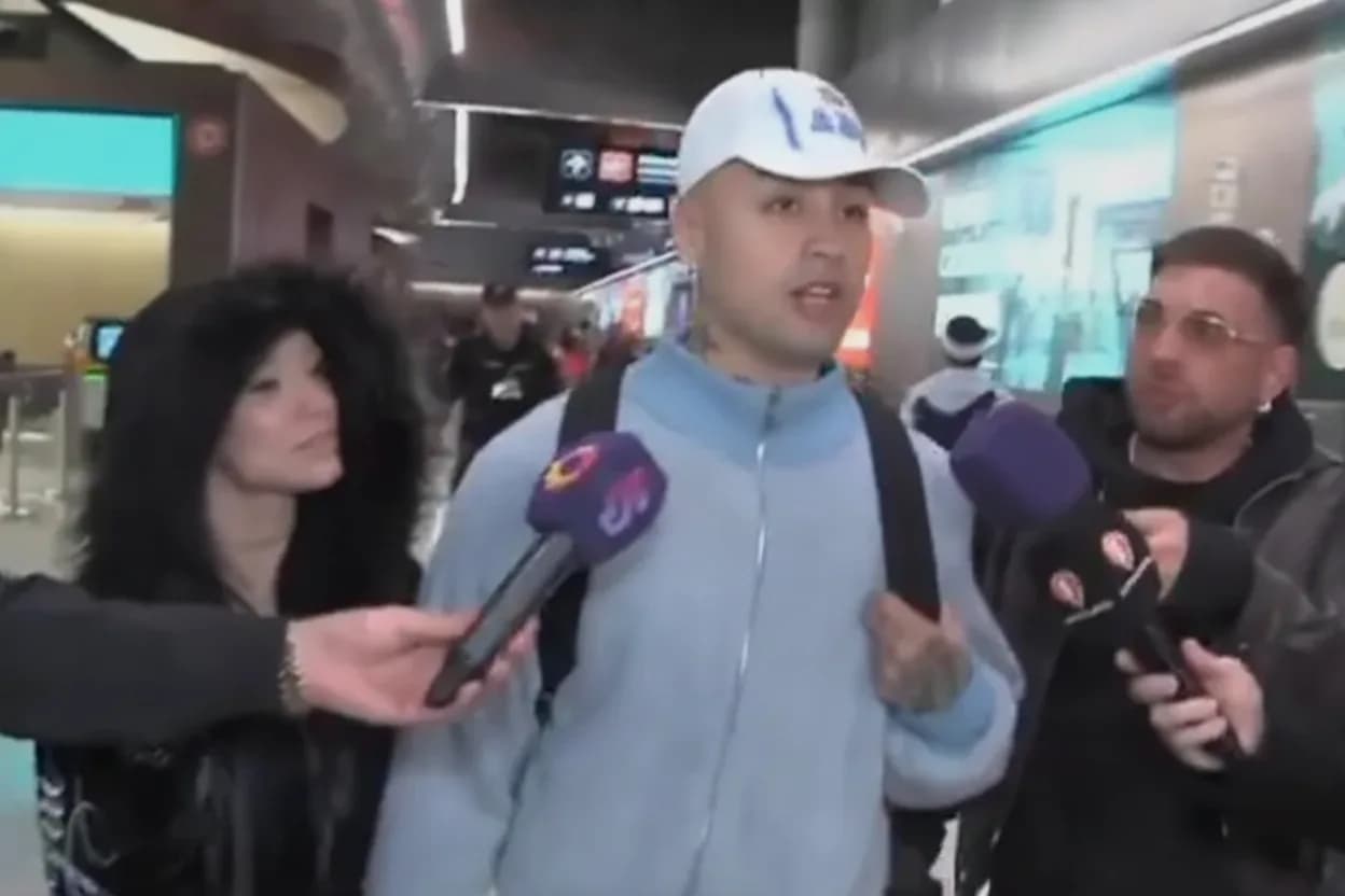 Tiago PZK y La Joaqui.