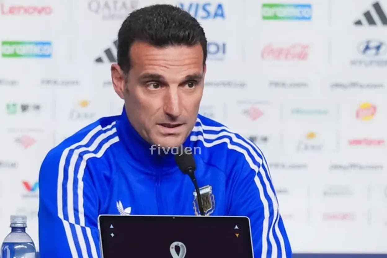 Lionel Scaloni solo mantiene una incógnita en el 11 titular.