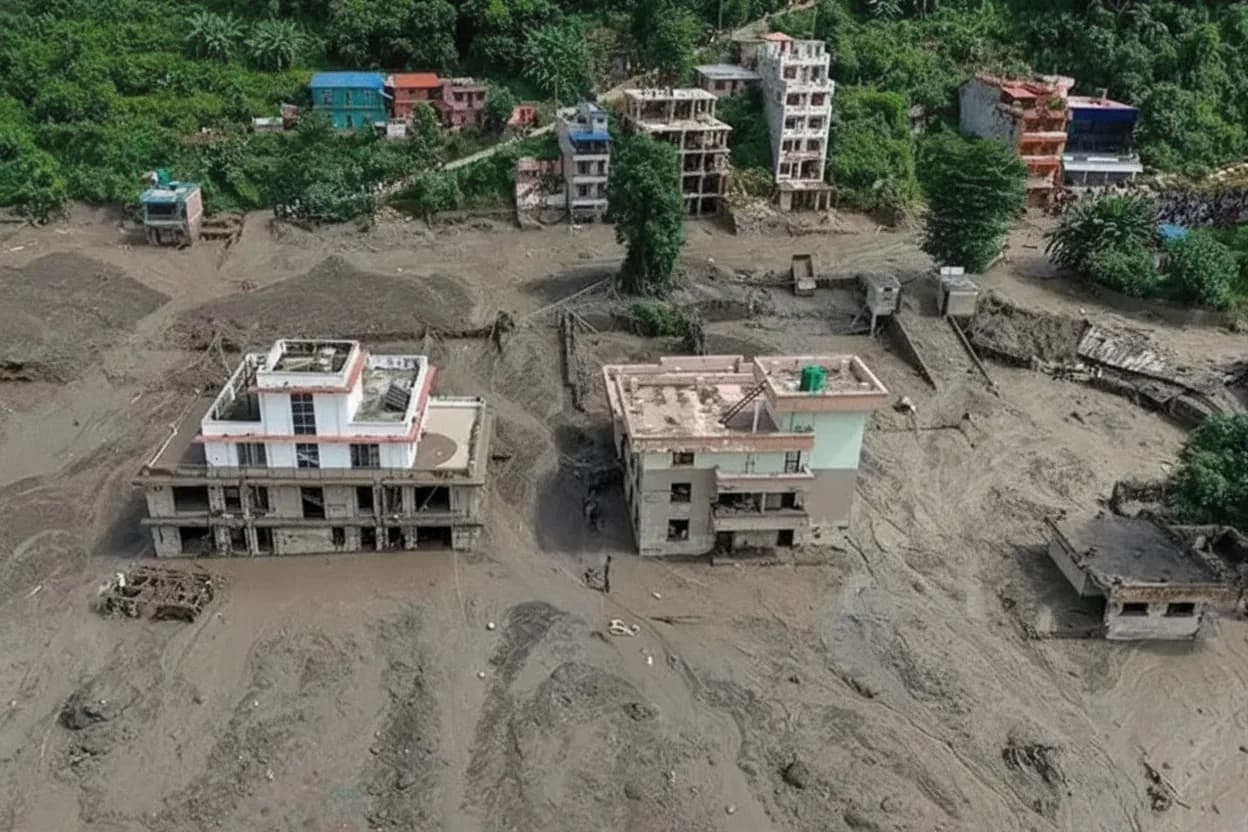Nepal, asolado por la riada que afectó a ese país asiático, elevó este domingo la cifra de víctimas fatales.
