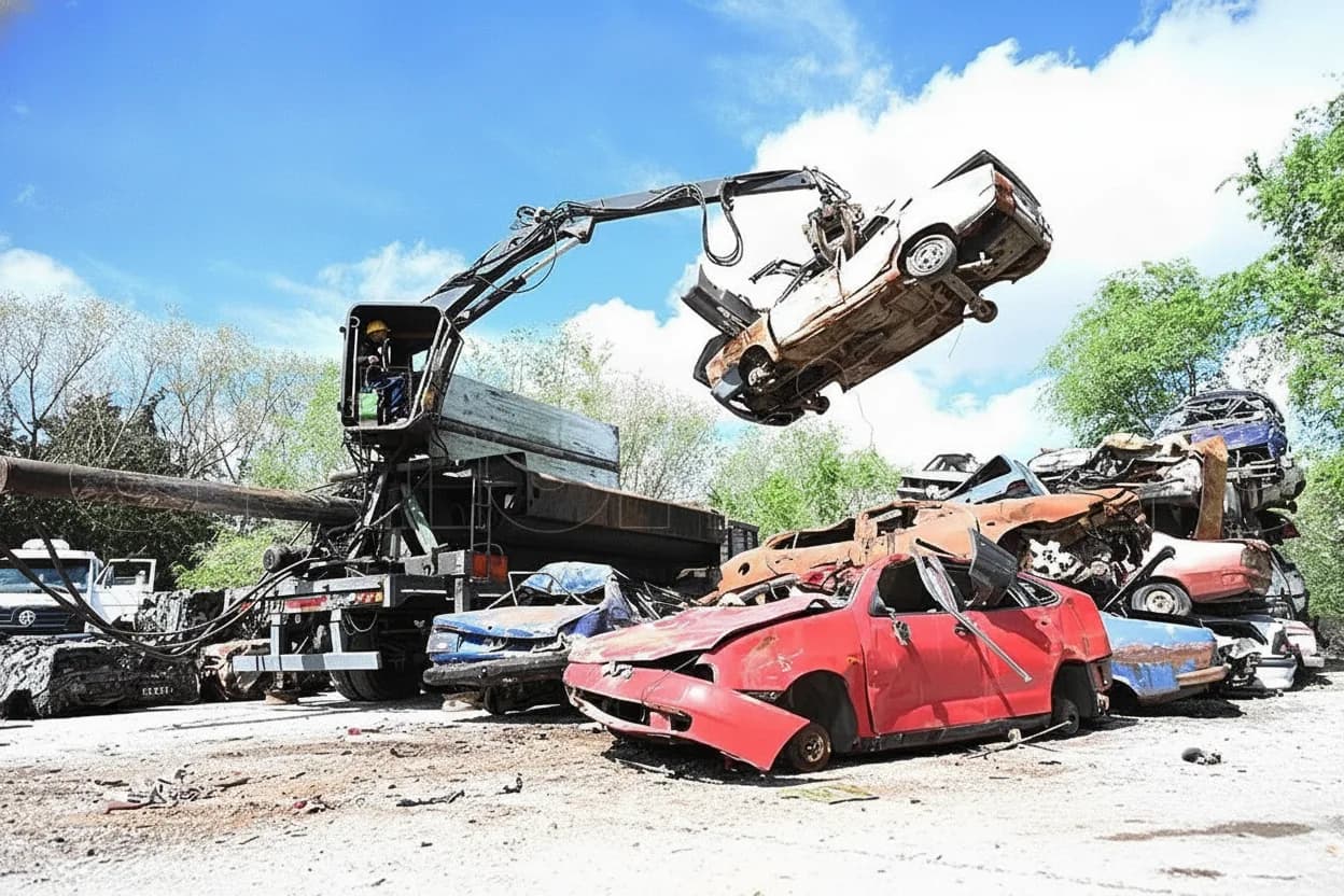 Villa Mercedes destruyó más de 500 vehículos y escapes acumulados en depósitos municipales