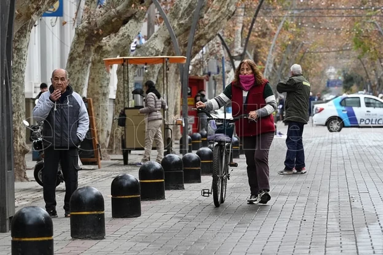 El invierno se despide con temperaturas de hasta -4°C en San Luis.
