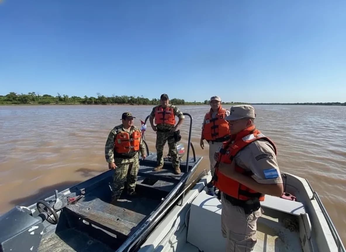 Operativo de grandes dimensiones a cargo de Prefectura Naval Argentina