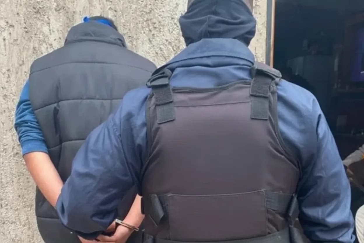 El sujeto fue detenido.