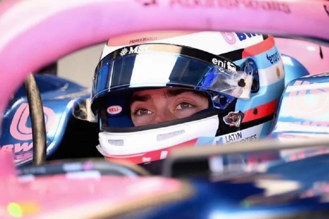Franco Colapinto palpita el GP de España: “Hacer una vuelta perfecta es casi imposible”.