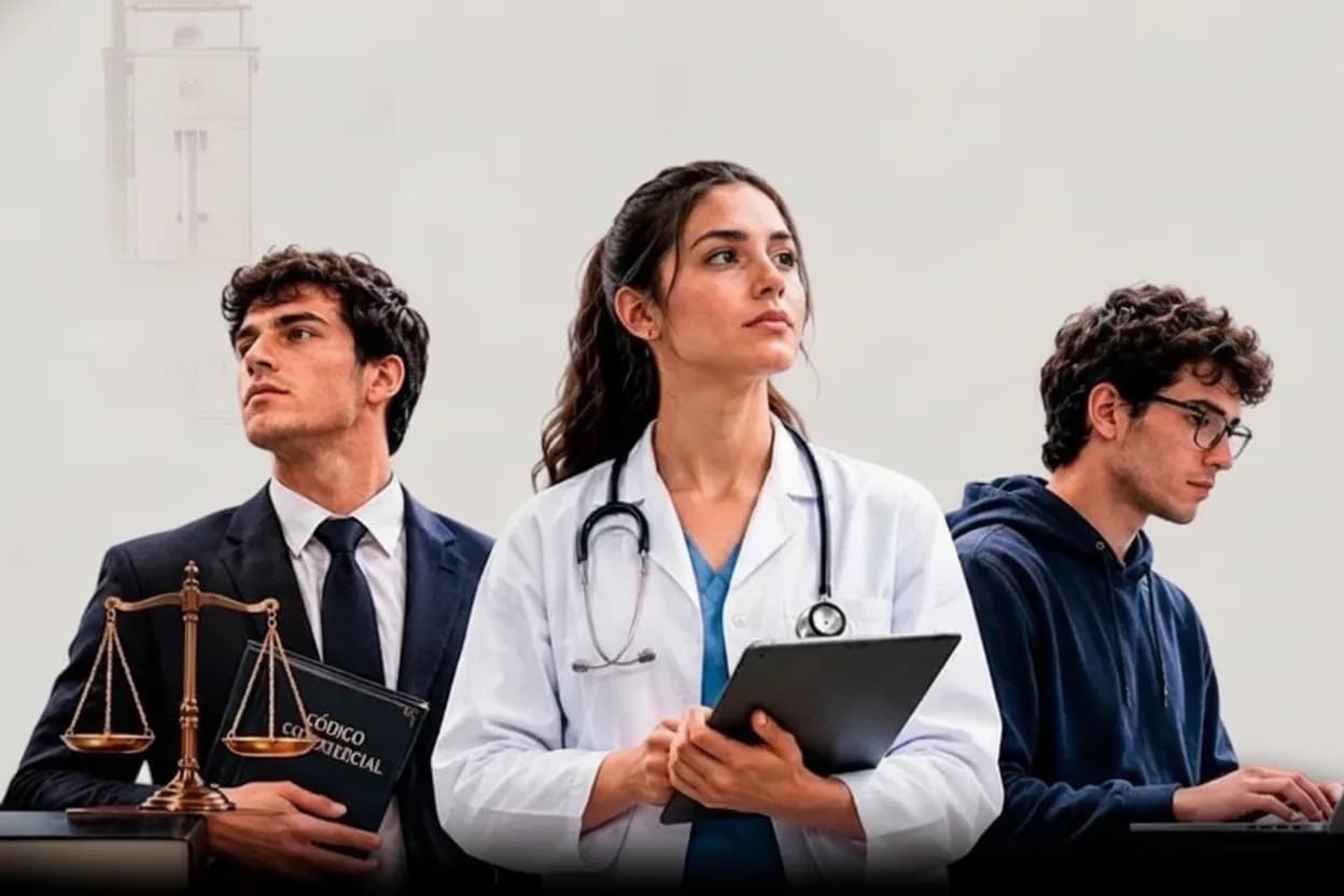 Derecho, salud y tecnología es lo más elegido por los sanluiseños para estudiar.