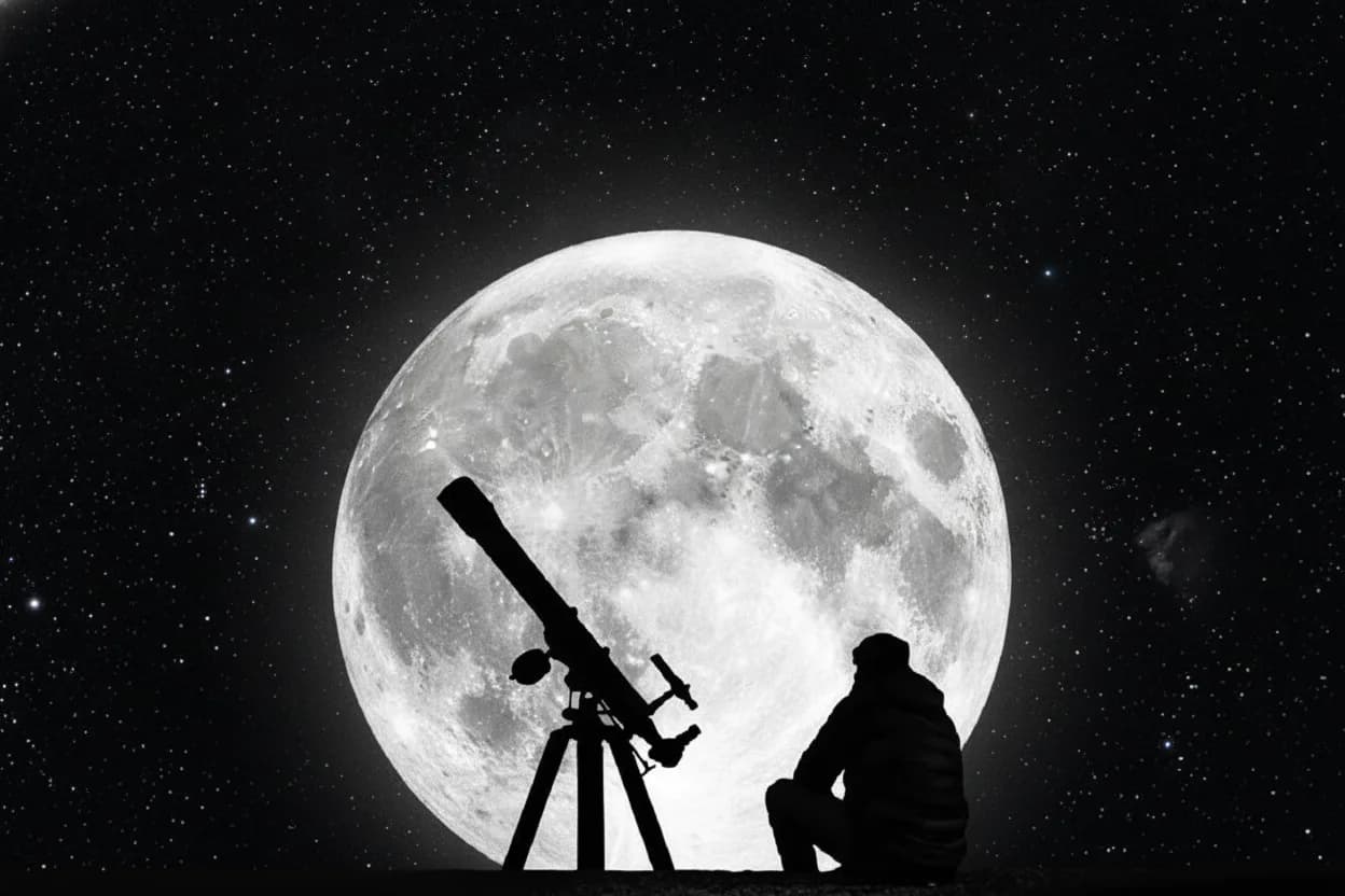 La Noche Internacional de Observación de la Luna: este sábado la ULP invita a una jornada especial impulsada por la NASA.