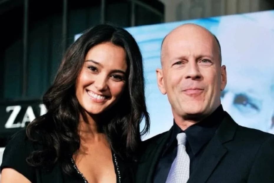 Emma Heming y Bruce Willis.