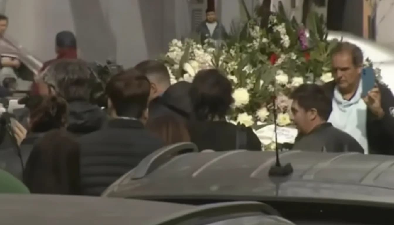 Finalizó el velatorio de Chiche Gelblung.