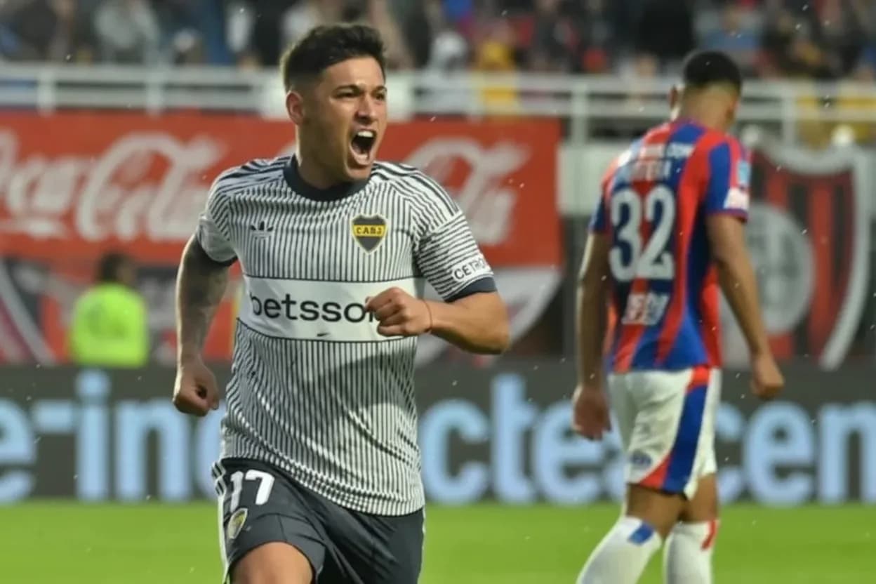 Boca le ganó a San Lorenzo.