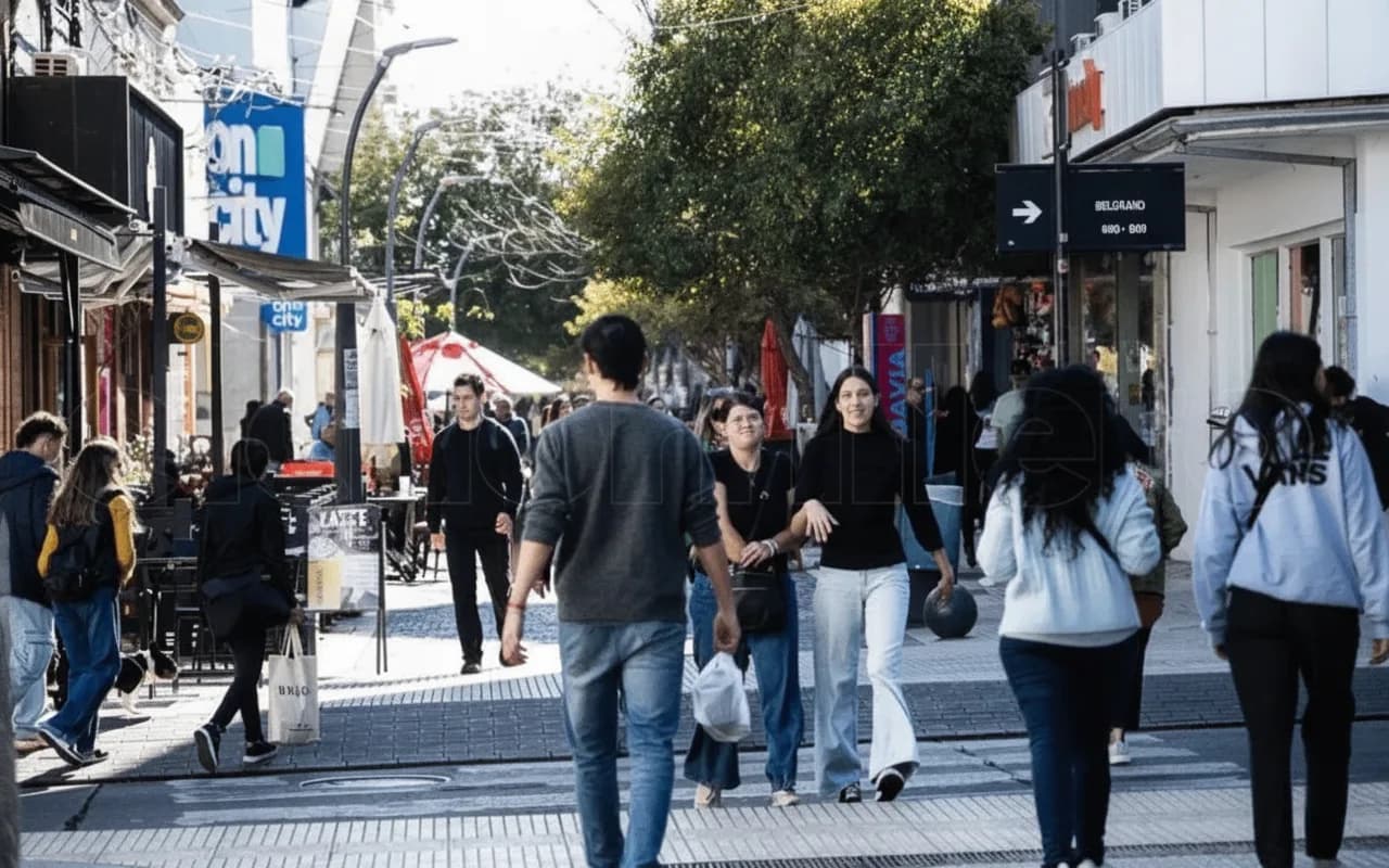 Centro de la ciudad de San Luis.