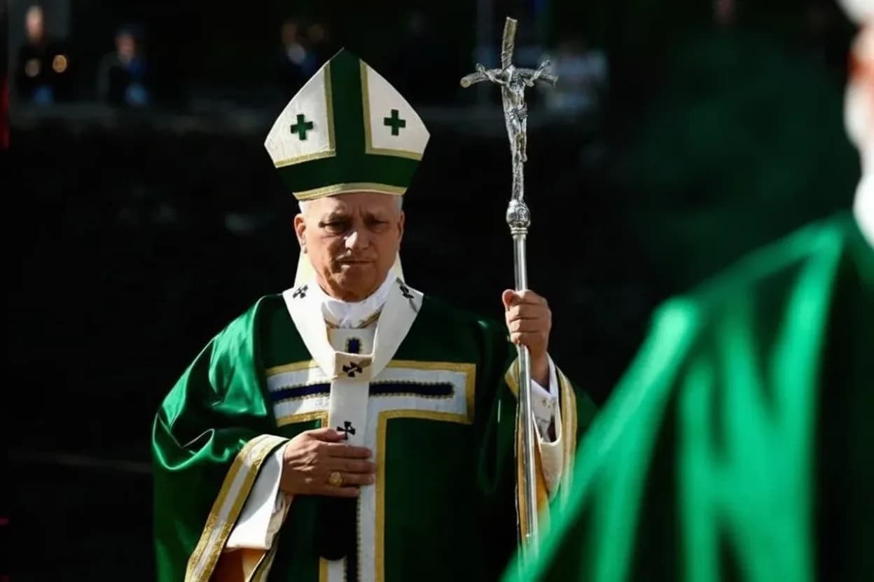 El Papa León XIV uso prendas confeccionadas por un sastre puntano.