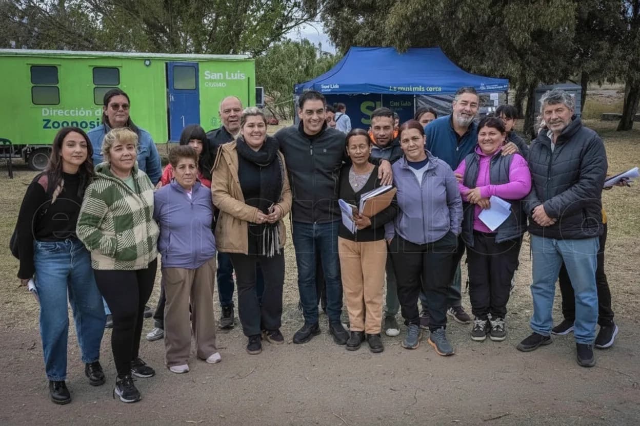 La Muni Más Cerca llegó a los barrios San José y ARA San Juan.