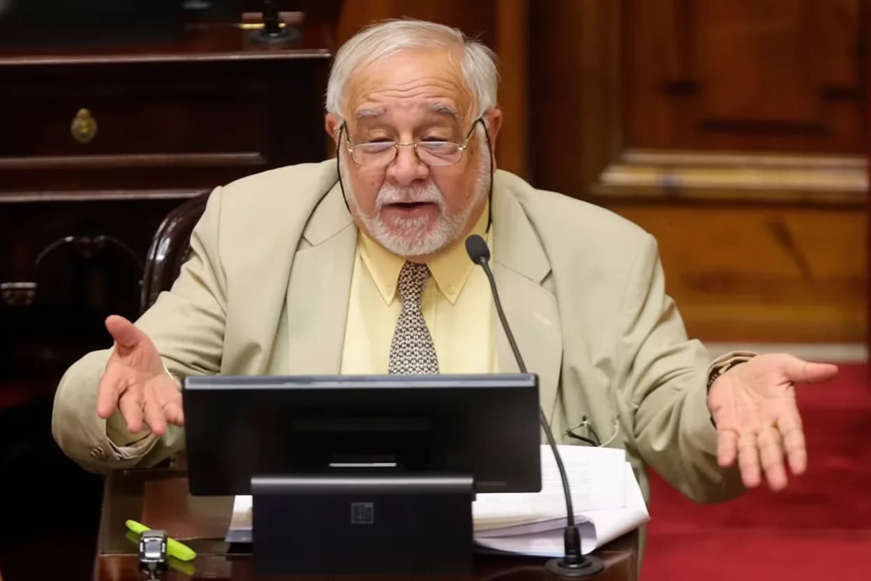 Murió el senador libertario Juan Carlos Pagotto.