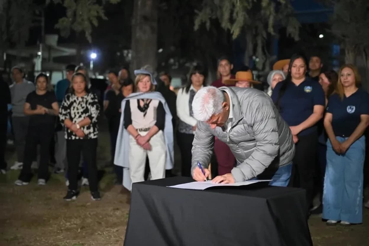La Provincia realizará una nueva perforación para provisión de agua cruda en Fraga.