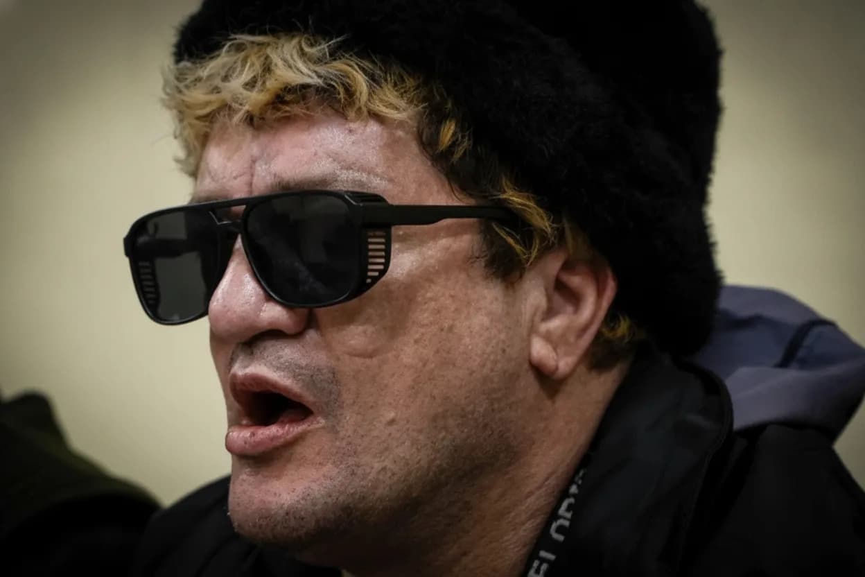 El cantante Cristian “Pity” Álvarez.