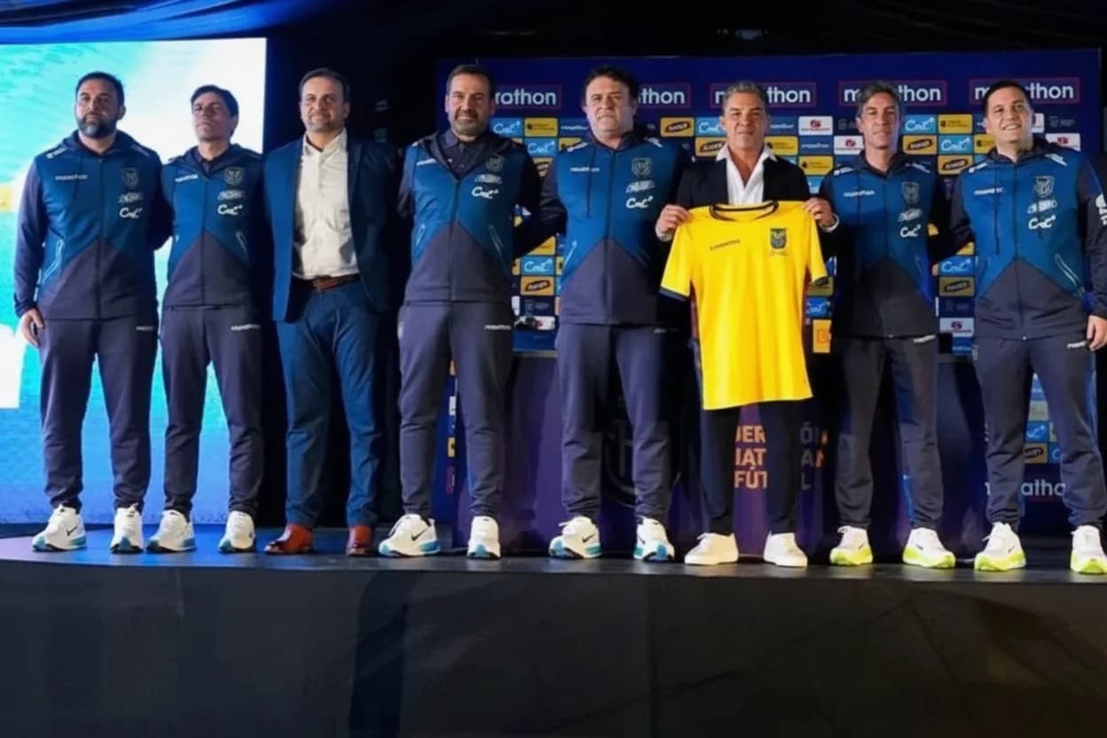 Gallardo y su cuerpo técnico asumirán en Ecuador.