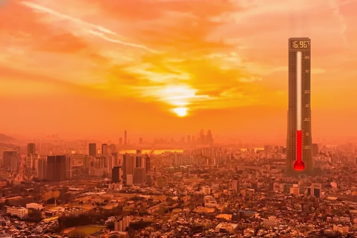 En agosto de 2026 la temperatura media a nivel mundial fue 16.96 °C.