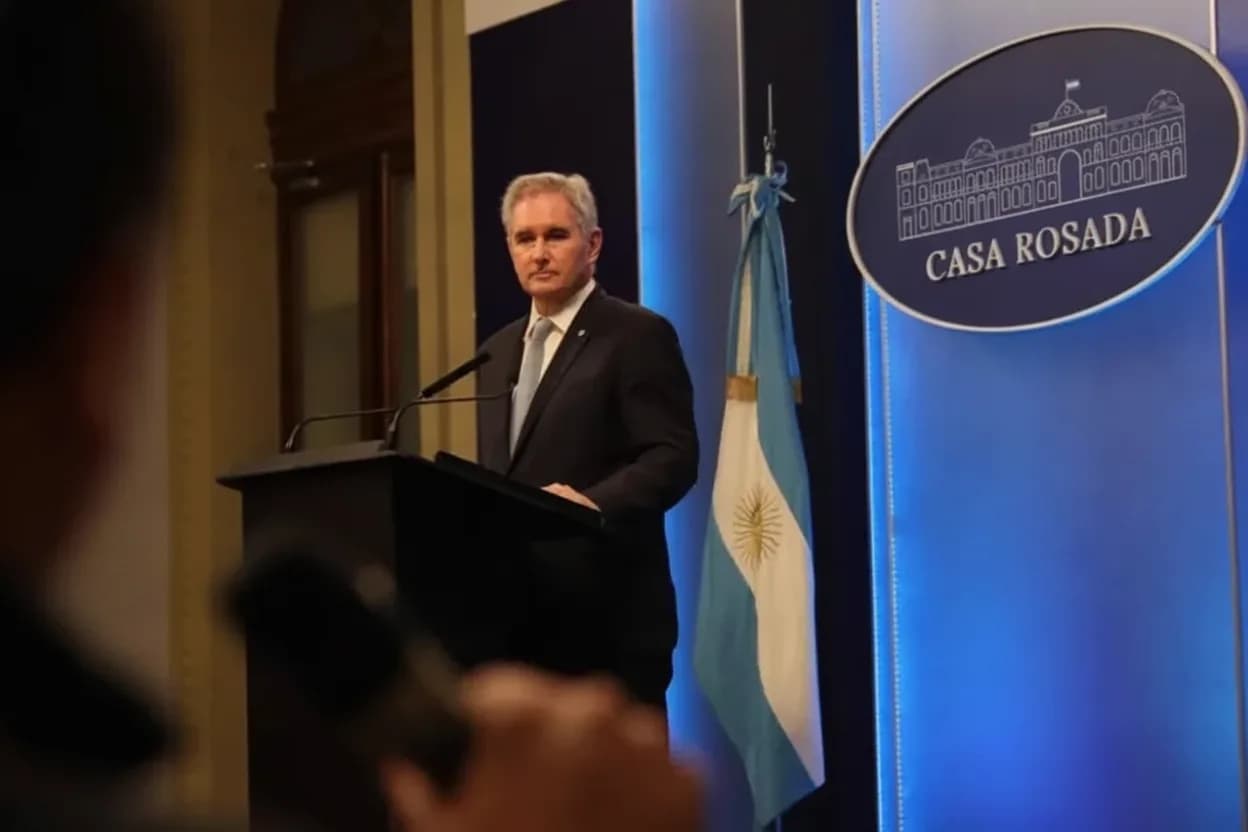 Canciller Pablo Quirno.
