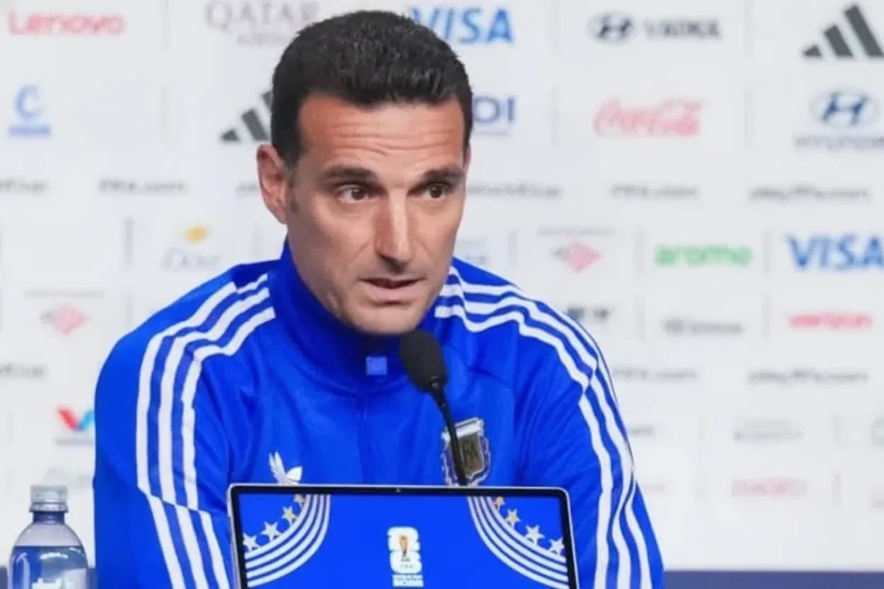 Scaloni habló sobre el comienzo del recambio en la Selección argentina.