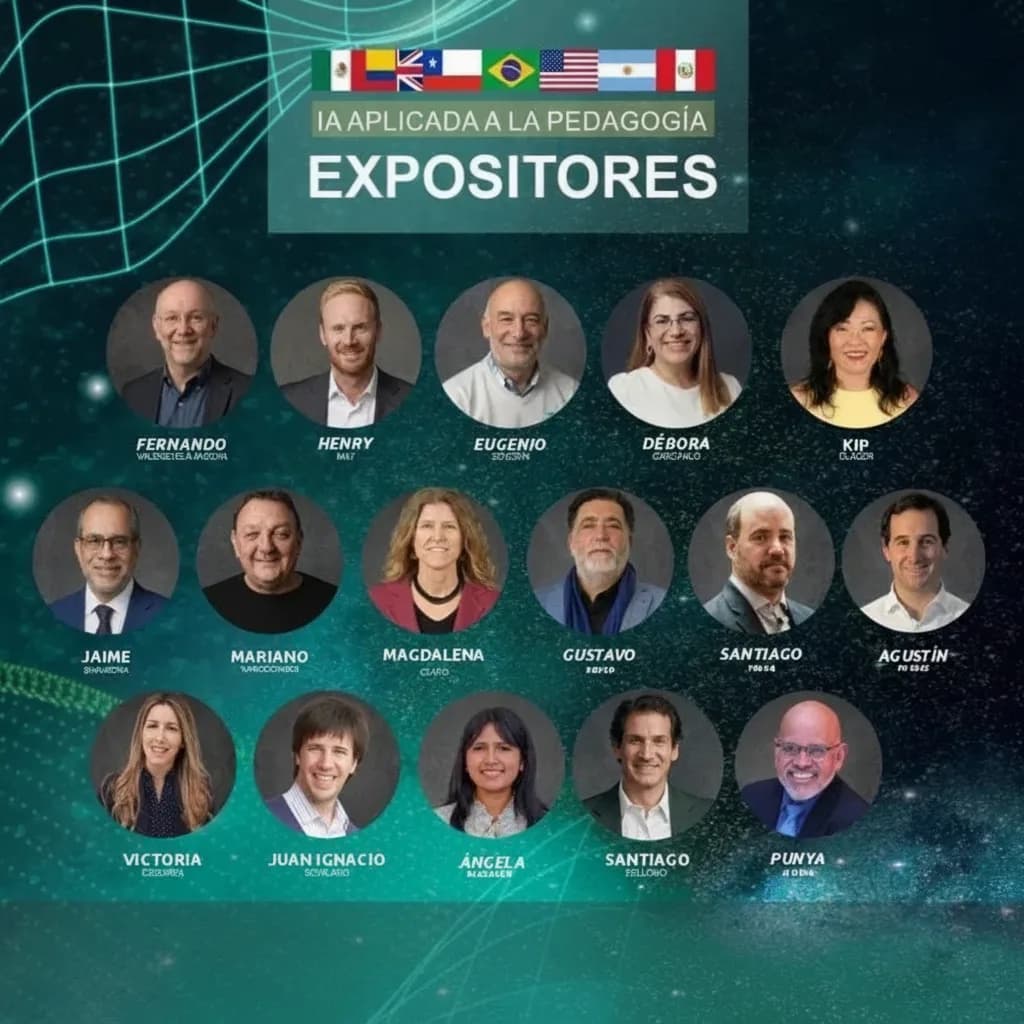 Referentes mundiales de la IA compartirán sus conocimientos con docentes de toda la provincia.