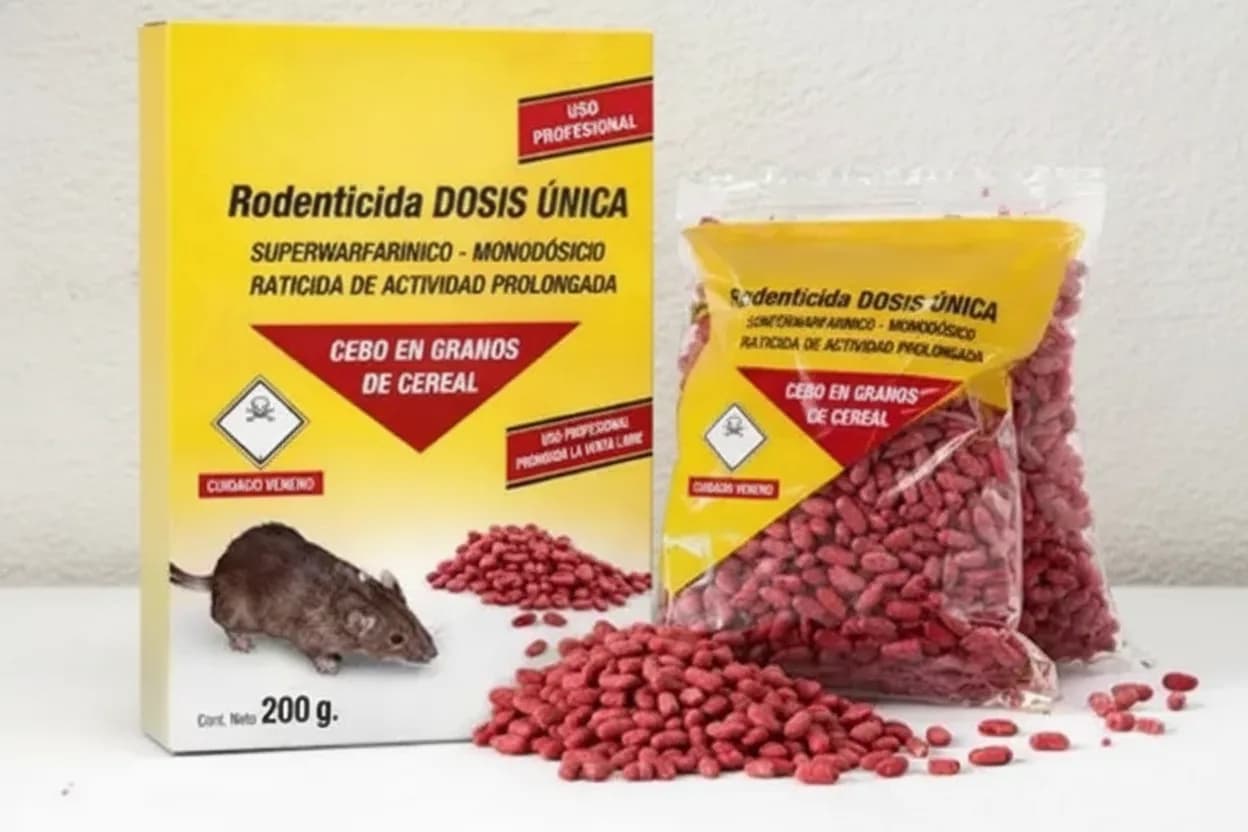 Prohíben un raticida.