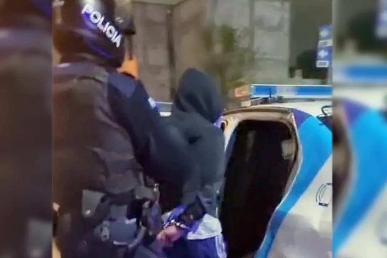 El sospecho fue detenido y puesto a disposición de la Justicia.