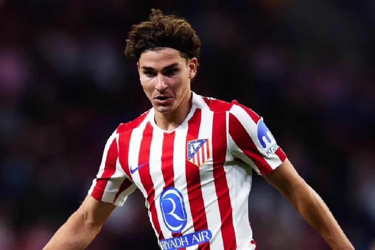 Julián Álvarez se pierde el partido del Atlético Madrid.