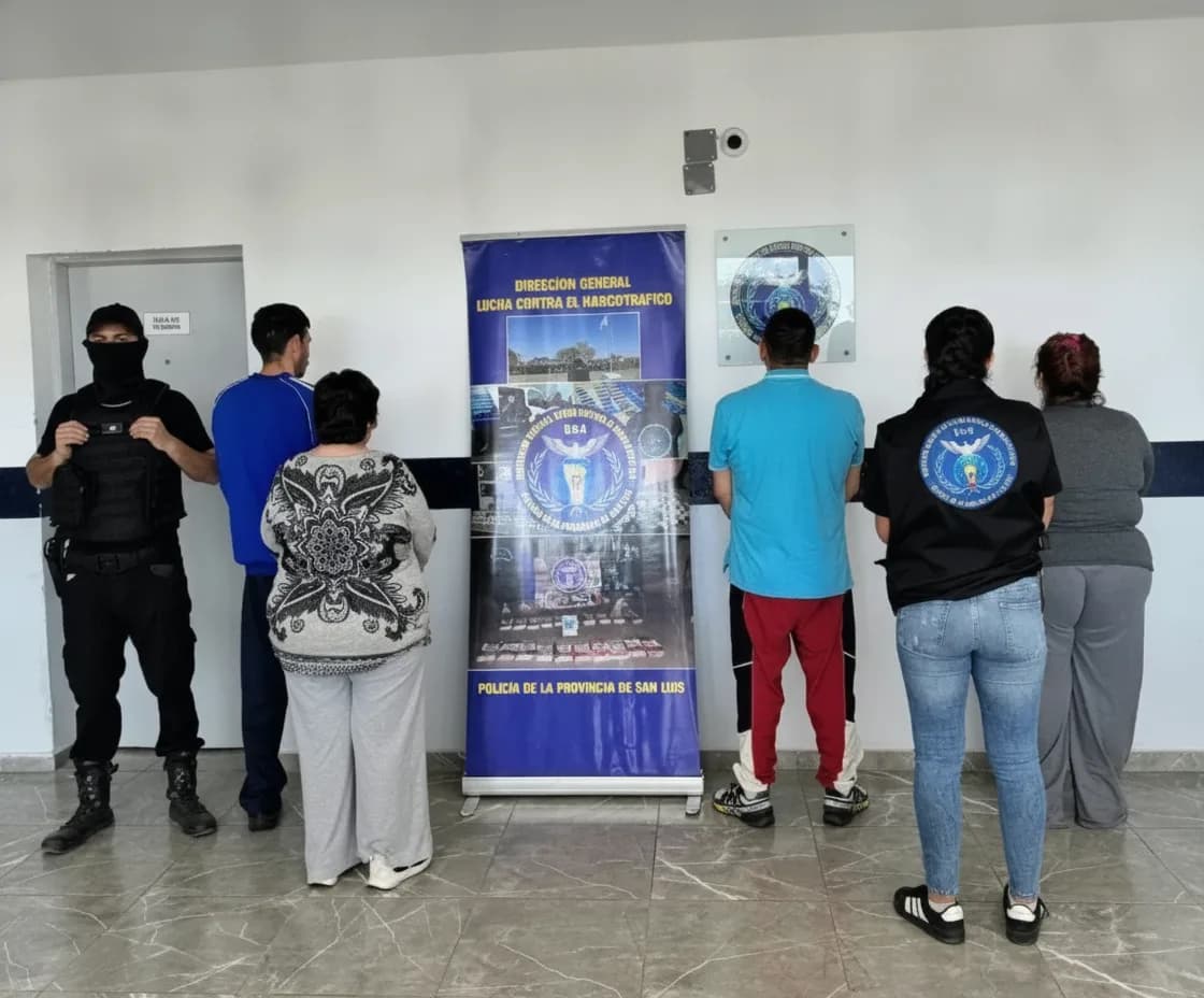 Habían sido detenidos el jueves en San Luis y Juana Koslay.