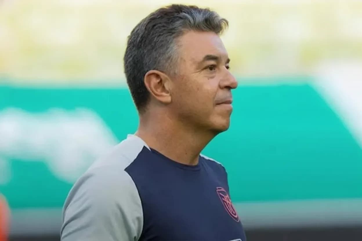 Dura derrota de Gallardo en su debut en Ecuador
