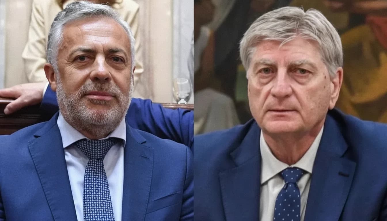 Alfredo Cornejo y Sergio Ziliotto.