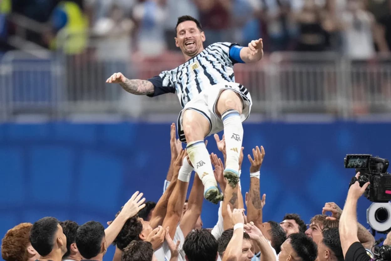 Lionel Messi se despide de la Selección argentina.