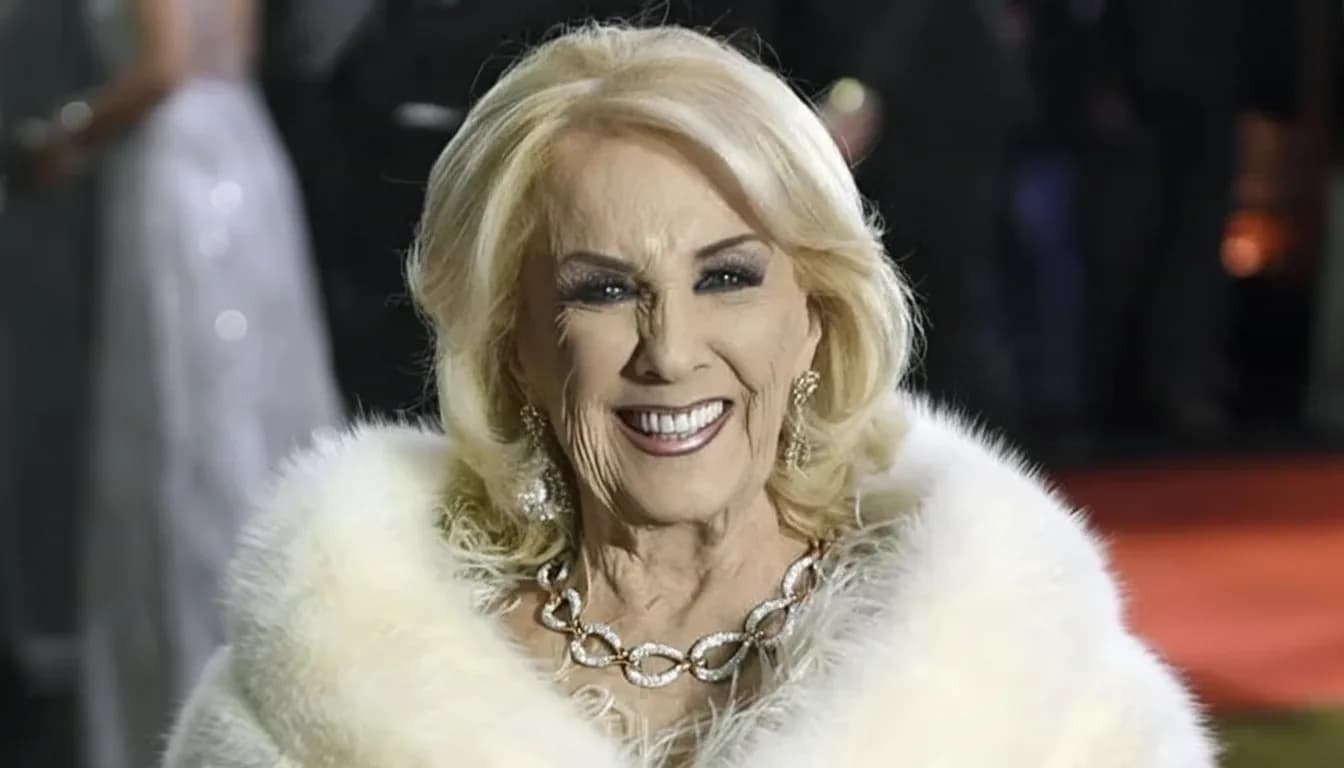 La conductora Mirtha legrand.