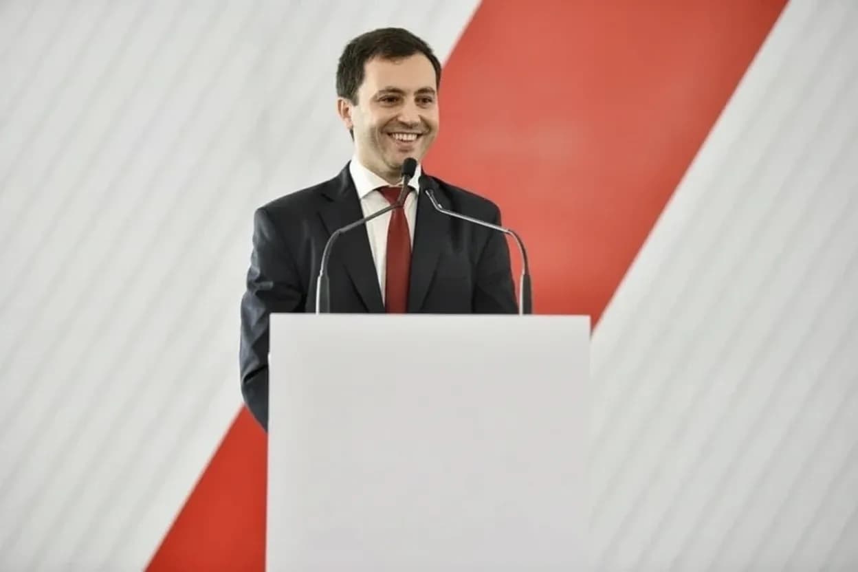 El presidente de River, Stefano Di Carlo.