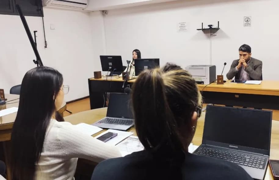 La audiencia en la Justicia.