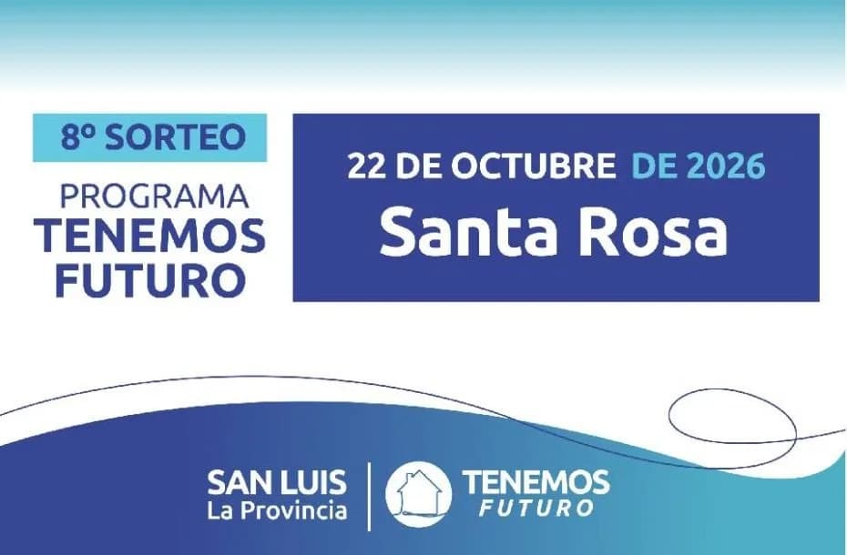 Los resultados del sorteo en Santa Rosa del Conlara