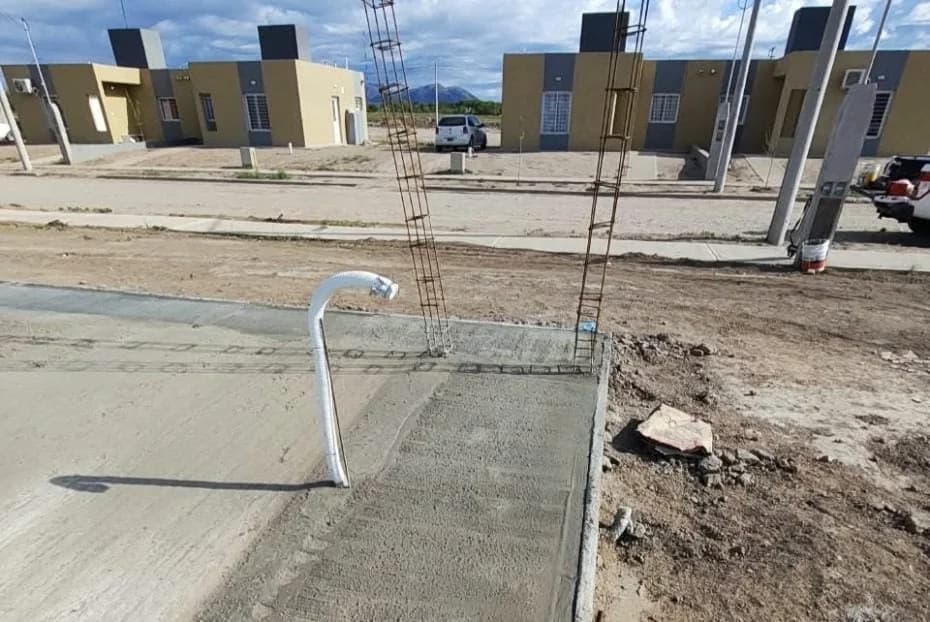 La Provincia inició la construcción de 20 nuevas viviendas en La Toma.