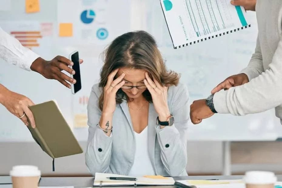 Las exigencias laborales pueden afectar a la salud.