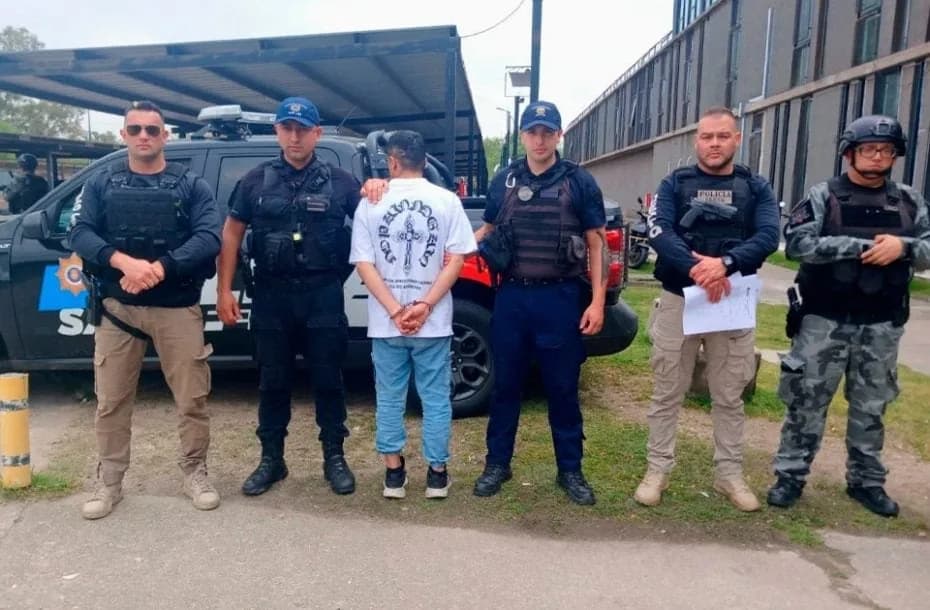 El detenido fue trasladado este viernes a su ciudad.