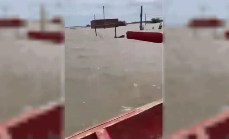 Las inundaciones en Corrientes.