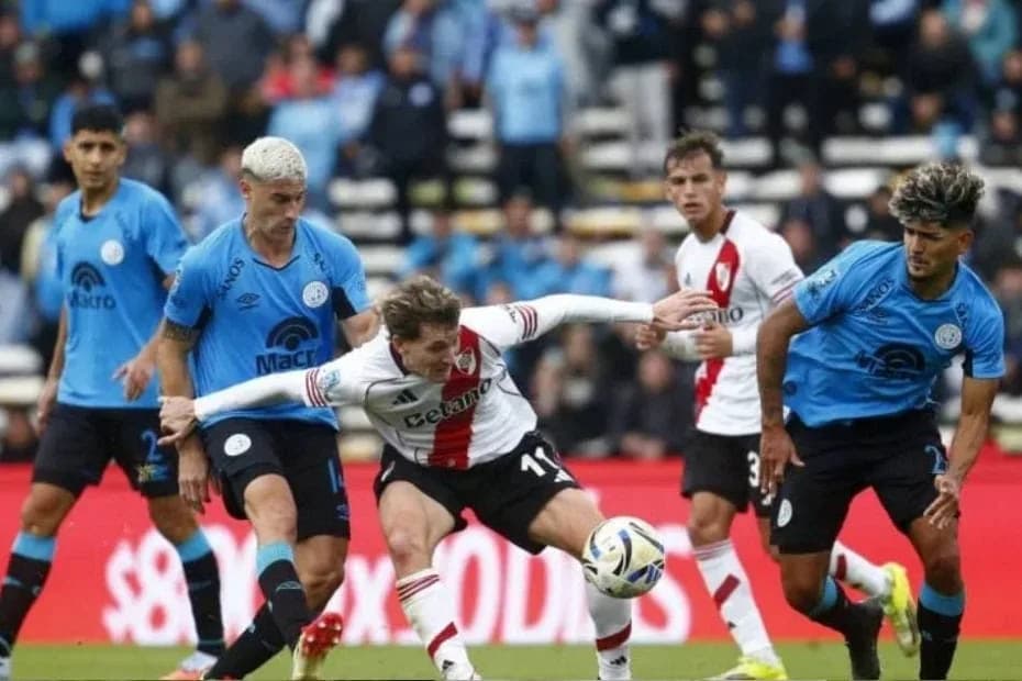 Facundo Colidio, uno de los jugadores de River que jugó esa final y ya no está en el club.