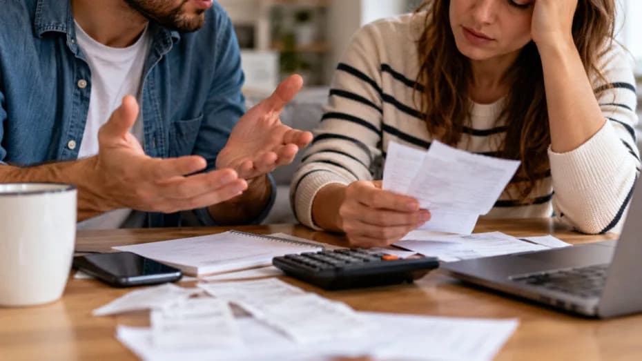 La economía del hogar, un punto de conflicto entre familias y parejas.