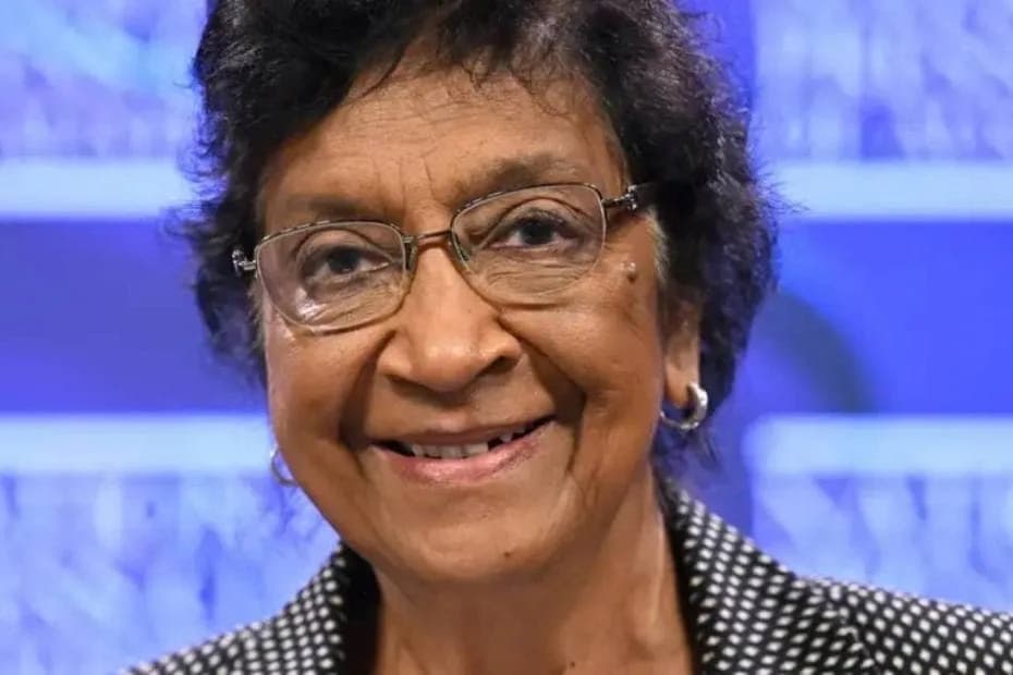Navanethem "Navi" Pillay, renombrada jurista africana, fue galardonada con el Premio Nobel de la Paz 2026.