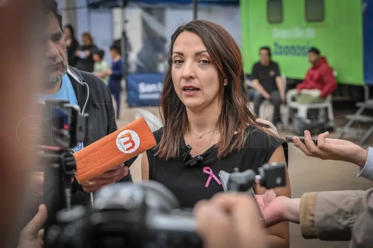 Secretaria de Servicios Públicos, Yanina Miranda.