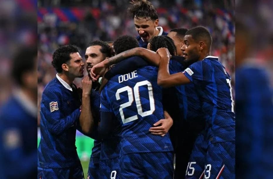 Francia goleó a Bélgica y remontó para seguir líder en la UEFA Nations League.