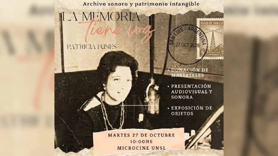 La UNSL hará una jornada sobre la historia de la radio con más de mil archivos sonoros.