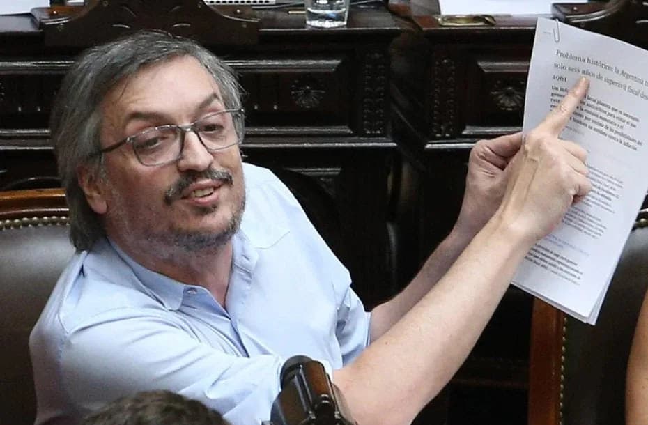 Máximo Kirchner, diputado nacional de Unión por la Patria.