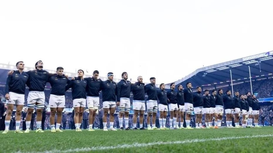 Equipo de Los Pumas.
